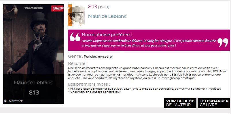 Sélection d'un livre